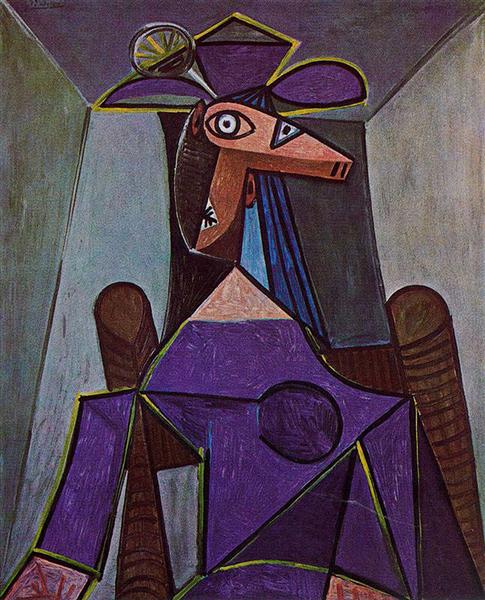 Портрет жінки, 1942 - Пабло Пікассо