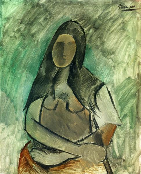 Femme assise, 1909 - Pablo Picasso