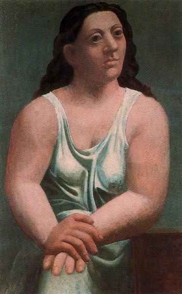 Сидяча жінка, 1921 - Пабло Пікассо