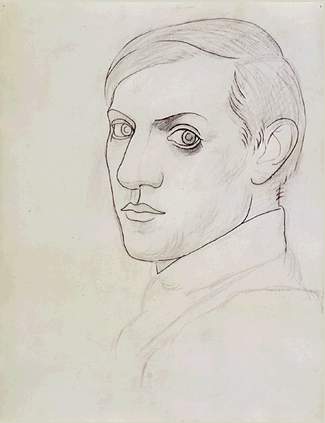 Self-Portrait, 1917 - 畢卡索