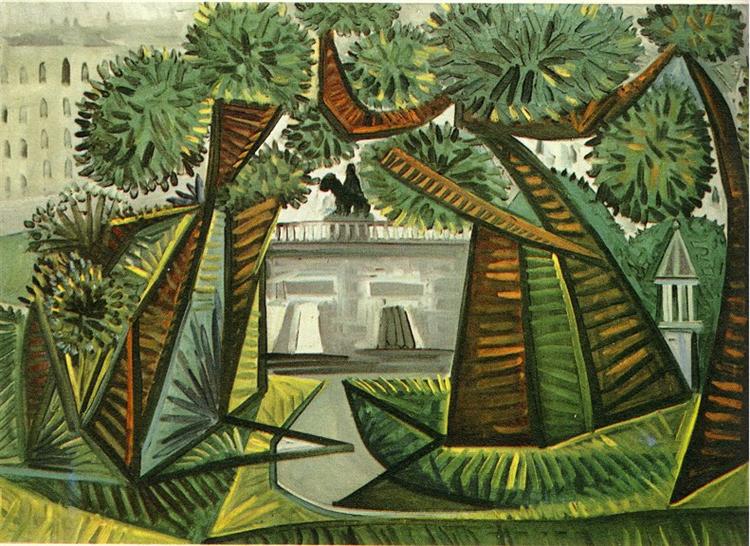 Square du Vert-Galant, 1943 - Пабло Пікассо
