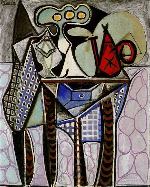 Натюрморт на столі, 1947 - Пабло Пікассо