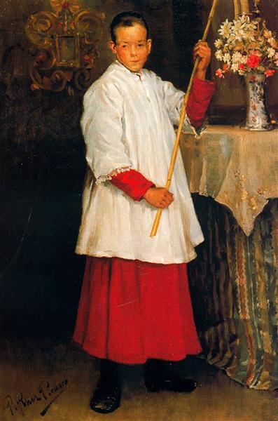 The altarboy, 1896 - Pablo Picasso
