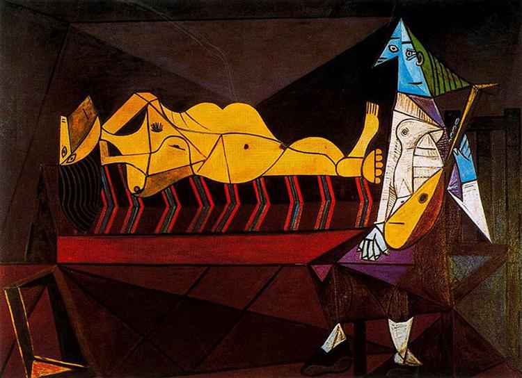 The serenade, 1942 - Pablo Picasso