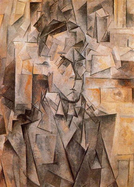 Portrait of Wilhelm Uhde, 1910 - Пабло Пикассо