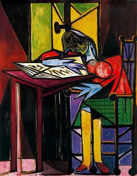 Woman reading - Pablo Picasso