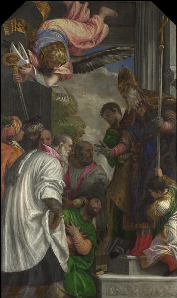 The Consecration of Saint Nicholas, 1562 - Паоло Веронезе