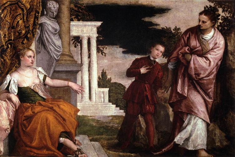 Youth between Virtue and Vice, 1580 - 1582 - Paolo Veronese