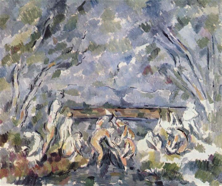 Bathers, c.1904 - Paul Cézanne