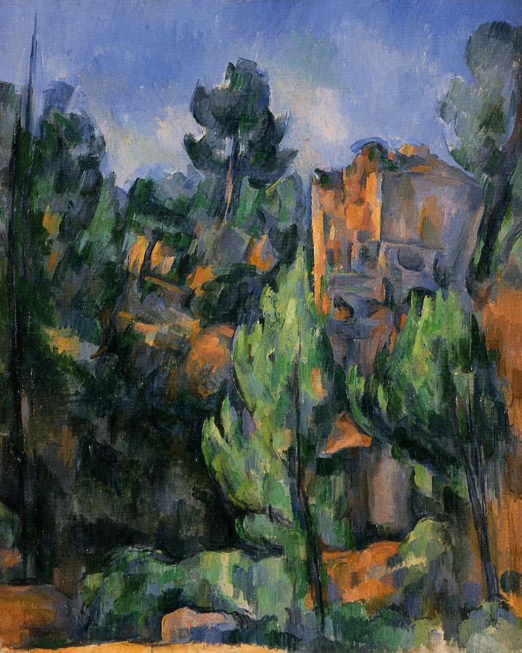 Bibemus Quarry, 1898 Paul Cezanne