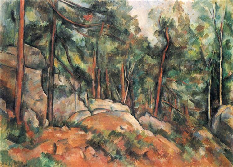 In the Forest, 1899 - Paul Cézanne