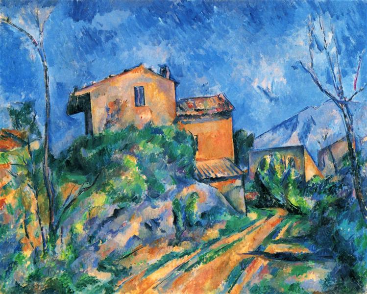 Maison Maria with a View of Chateau Noir, 1895 - Paul Cézanne