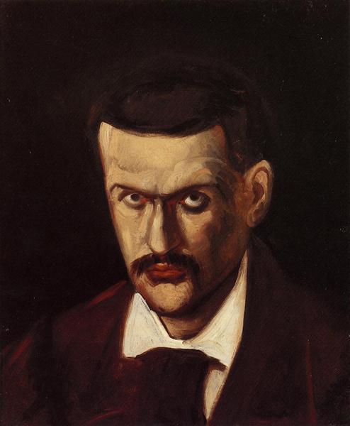 Self-Portrait, 1864 - Поль Сезанн