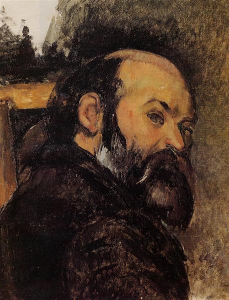 Self-Portrait, 1885 - Поль Сезанн