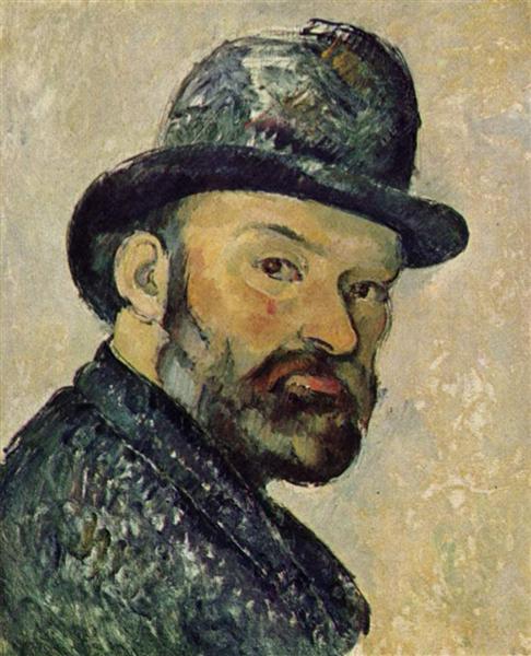 Self-Portrait, 1887 - Поль Сезанн