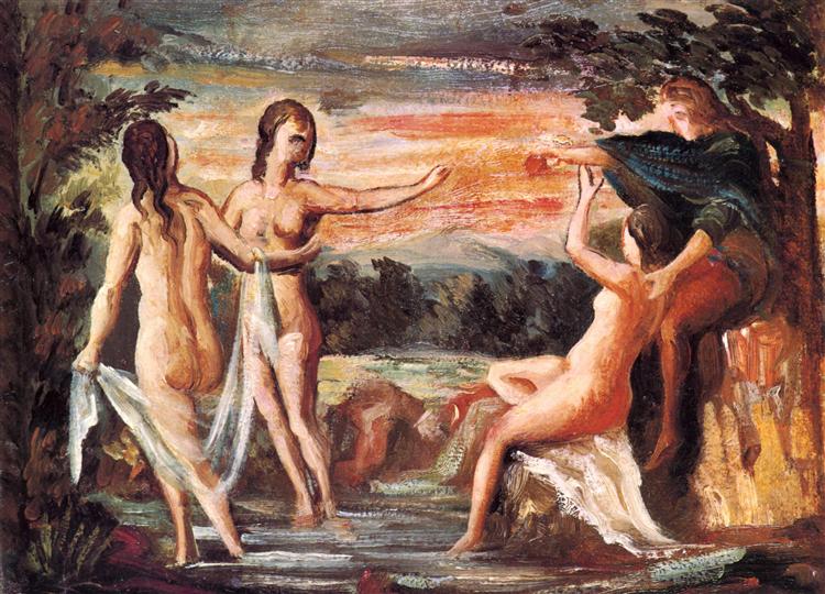 The Judgement of Paris, 1864 - Paul Cézanne