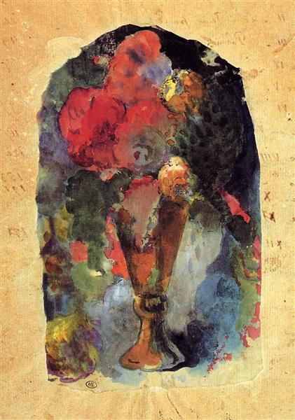 Bouquet of flowers, 1894 - 1897 - Paul Gauguin