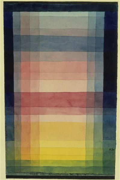 Architecture of the Plain, 1923 - Paul Klee