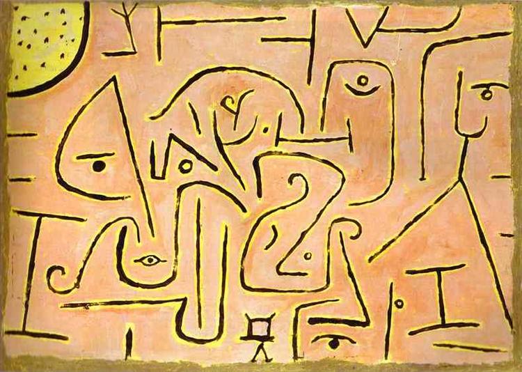 Contemplation, 1938 - Paul Klee
