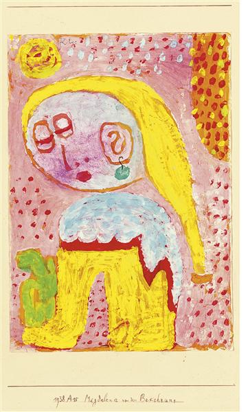 Magdalena before the conversion, 1938 - Paul Klee