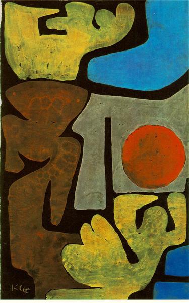 Park of idols, 1938 - Paul Klee