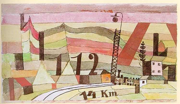 Station L 112, 1923 - Пауль Клее