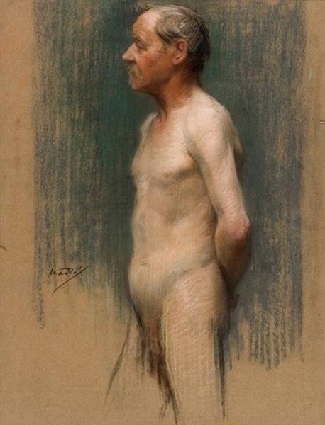 Nude standing - Paul Mathiopoulos