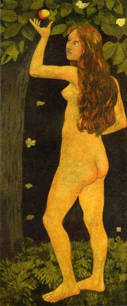 Eve Picking the Apple, 1906 - Paul Serusier