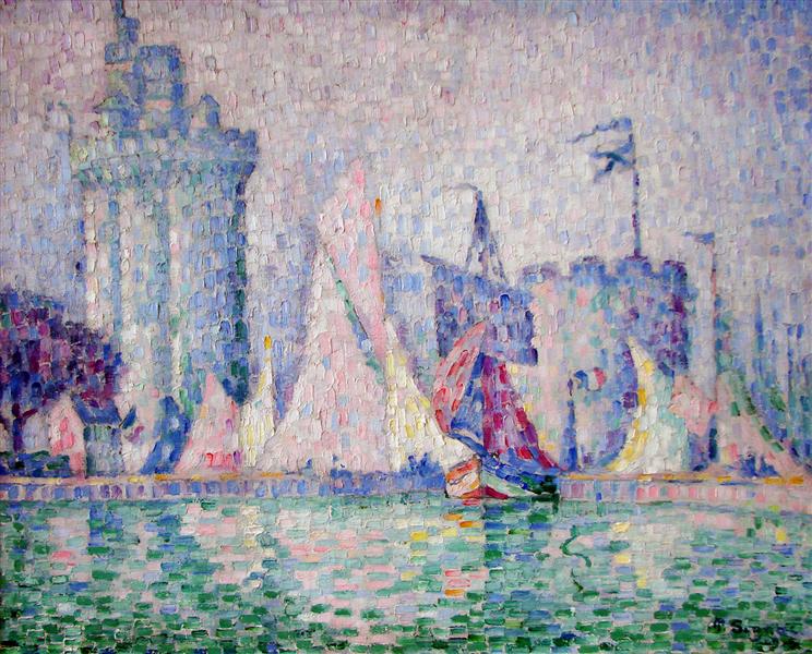 The Port of La Rochelle, 1915 - Paul Signac