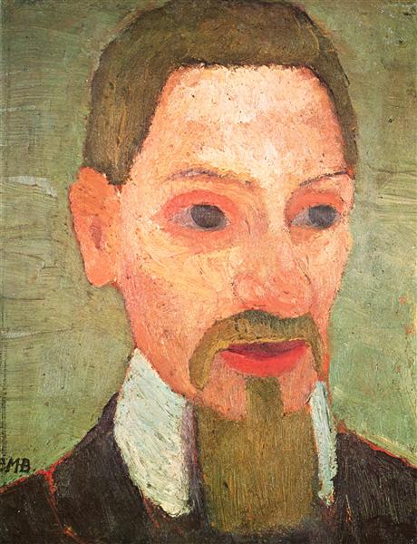 Portrait of Rainer Maria Rilke, 1906 - Paula Modersohn-Becker