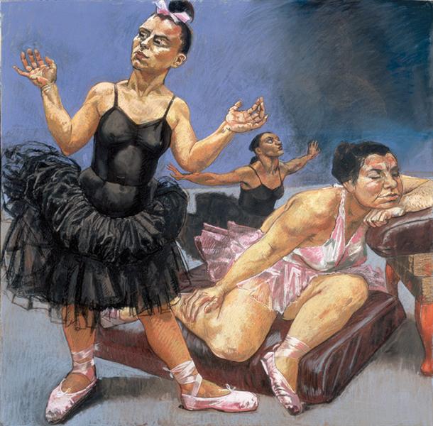 Dancing Ostriches from Disney's 'Fantasia', 1995 - Paula Rego