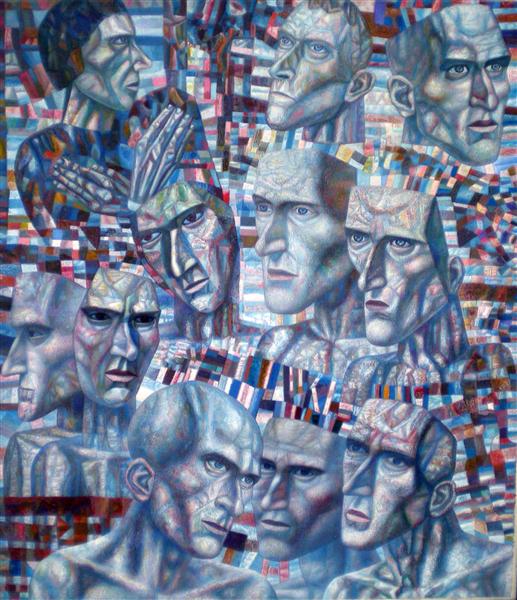Eleven Heads, 1934 - 1935 - Павло Філонов