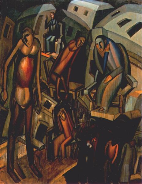 Those Who Have Nothing to Lose, 1912 - Pável Filónov