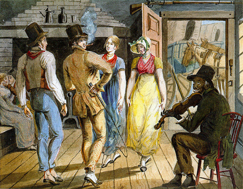 Merry Making at the Wayside Inn, 1812 - Павло Свіньїн
