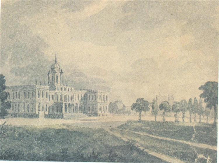 The New City Hall, c.1812 - Pavel Svinyin