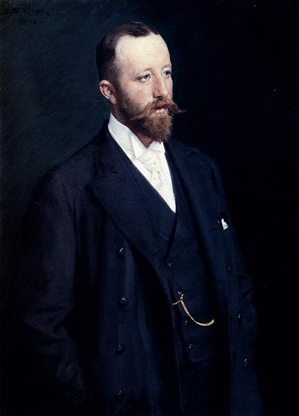 Portrait Of A Gentleman, 1898 - Peder Severin Kroyer