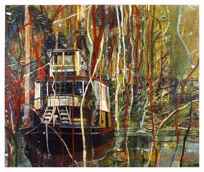 Okahumkee (Some other Peoples Blues), 1990 - Peter Doig