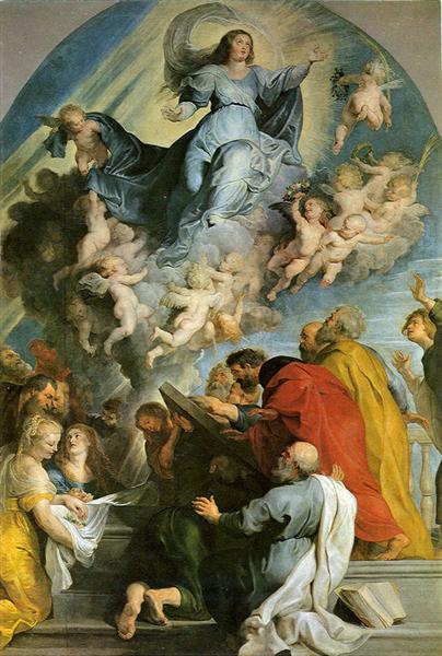 Assumption of Virgin, 1616 - Питер Пауль Рубенс