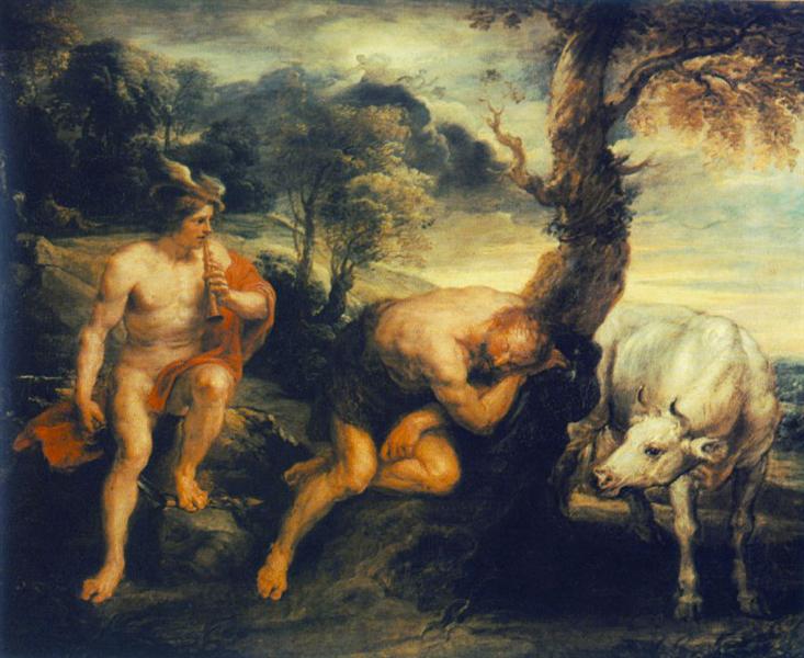 Mercury and Argus, 1635 - 1638 - Пітер Пауль Рубенс