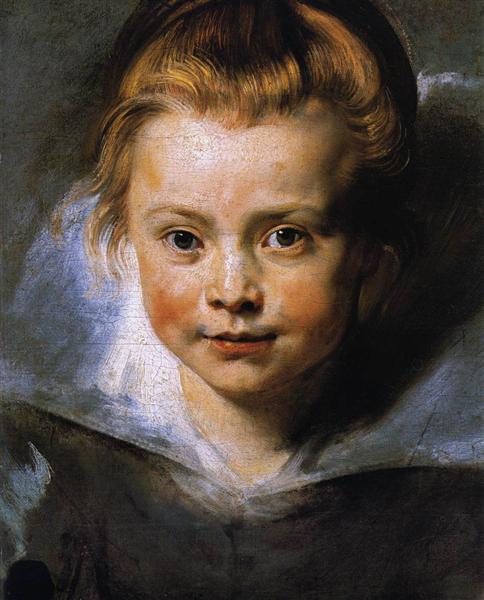 Portrait of Clara Serena Rubens, 1618 - Питер Пауль Рубенс