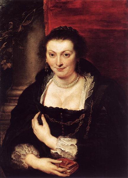 Portrait of Isabella Brant, 1625 - 1626 - Pierre Paul Rubens