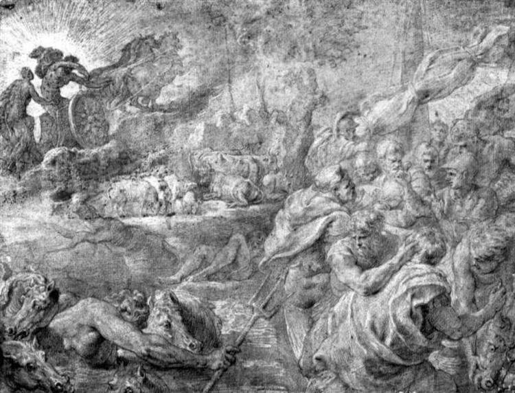 The Abduction of Bulls - Pierre Paul Rubens