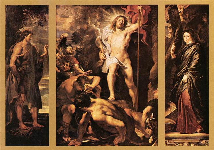 Résurrection, 1611 - 1612 - Pierre Paul Rubens