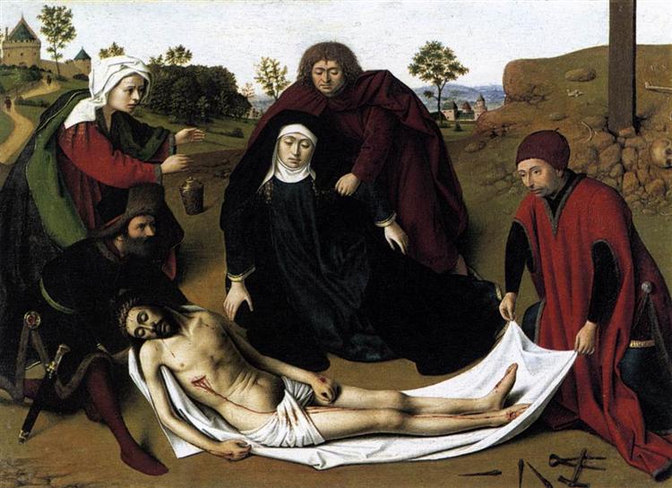 The Lamentation, c.1455 - Petrus Christus