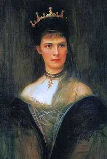 Empress Elisabeth of Austria - Philip Alexius de László