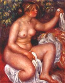 After the bath - Pierre-Auguste Renoir