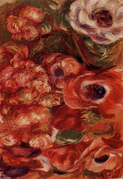 Anemonies - Auguste Renoir