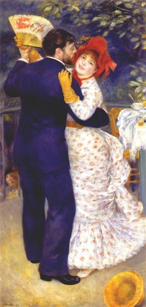 Dança no Campo, 1883 - Pierre-Auguste Renoir