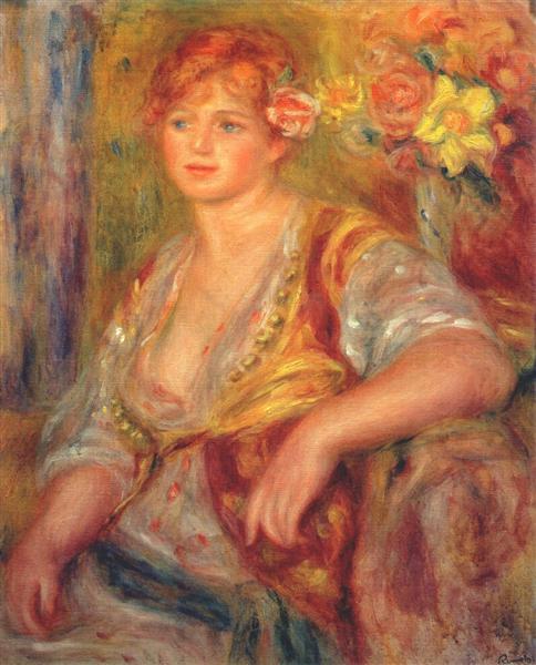 Dedee in spanish dress, 1914 - 1917 - 雷諾瓦