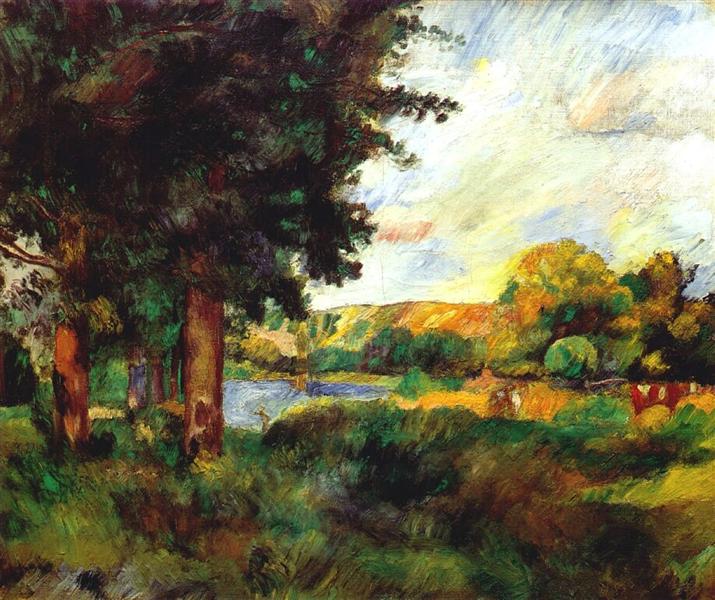 Ile de France, 1885 - Pierre-Auguste Renoir